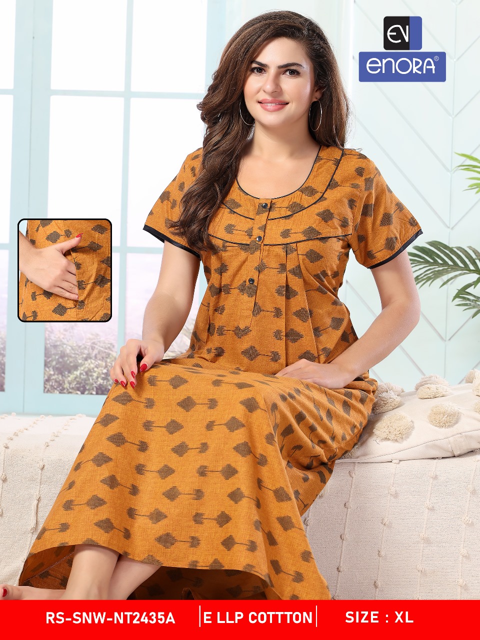 Enora Cotton Nighty Vol 1 Night Dress Catalog collection 2