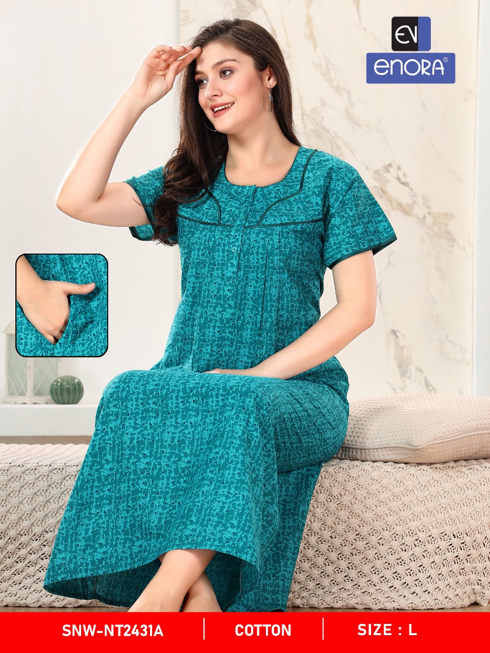 Enora Cotton Nighty Vol 4 Night Dress Catalog collection 3