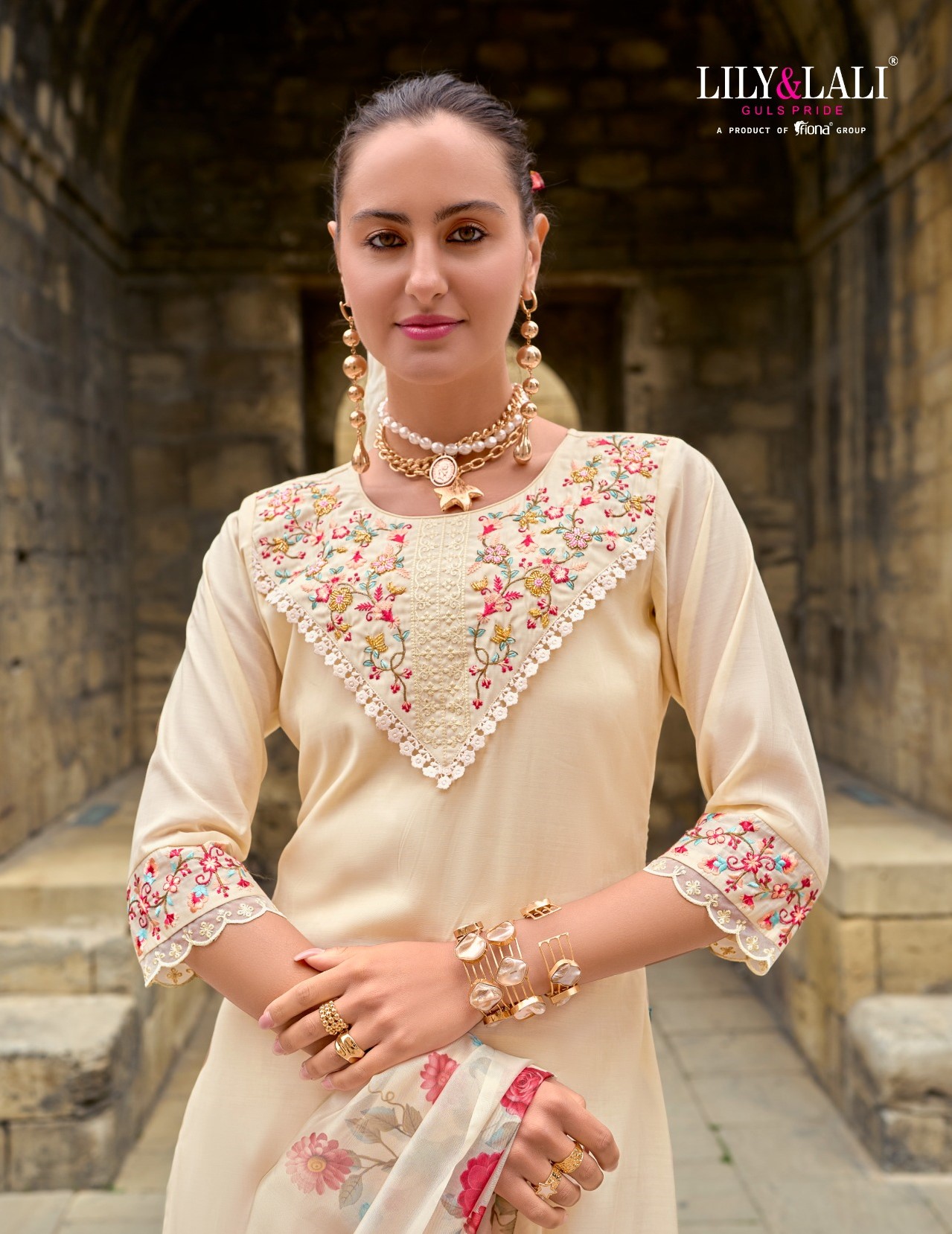 Lily Lali Mahra Embroidery Salwar Kameez Catalog collection 6