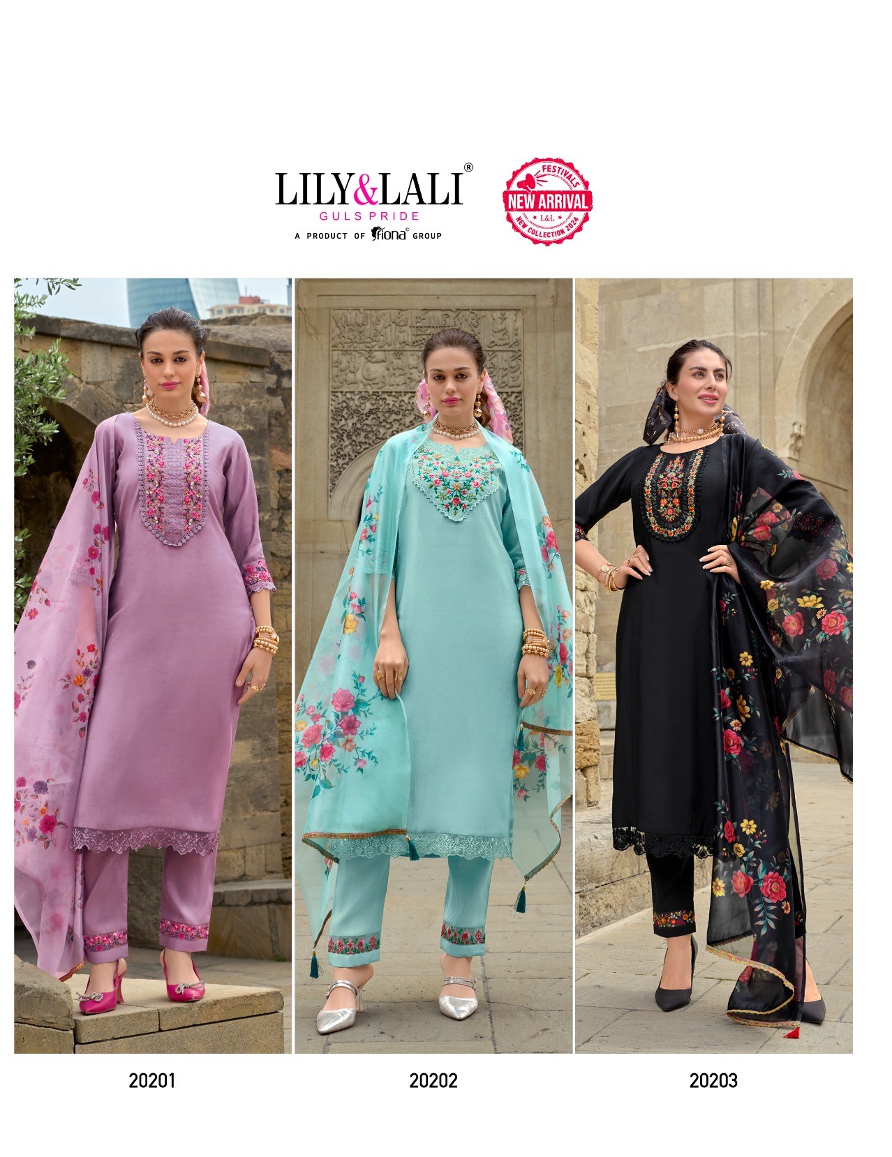 Lily Lali Mahra Embroidery Salwar Kameez Catalog collection 13