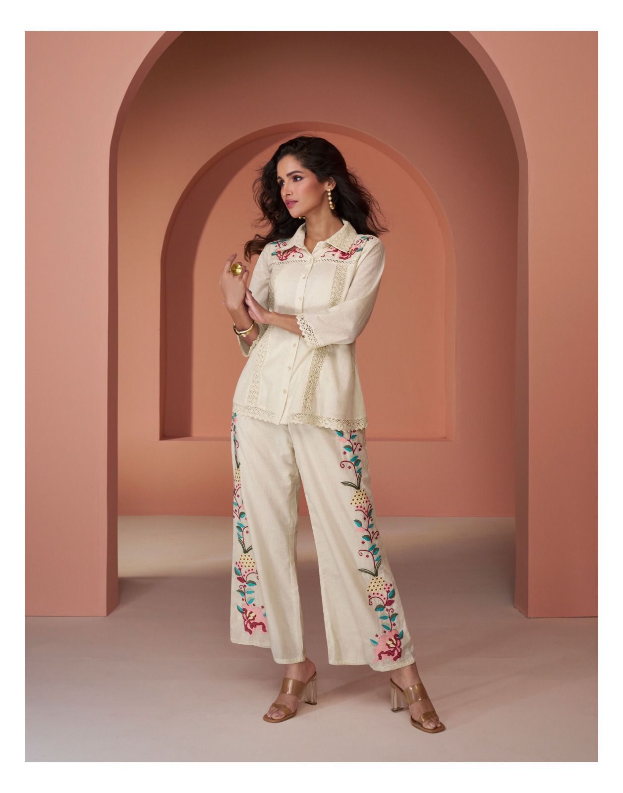 Sayuri Designer Pearl Co Ord Set Catalog collection 13