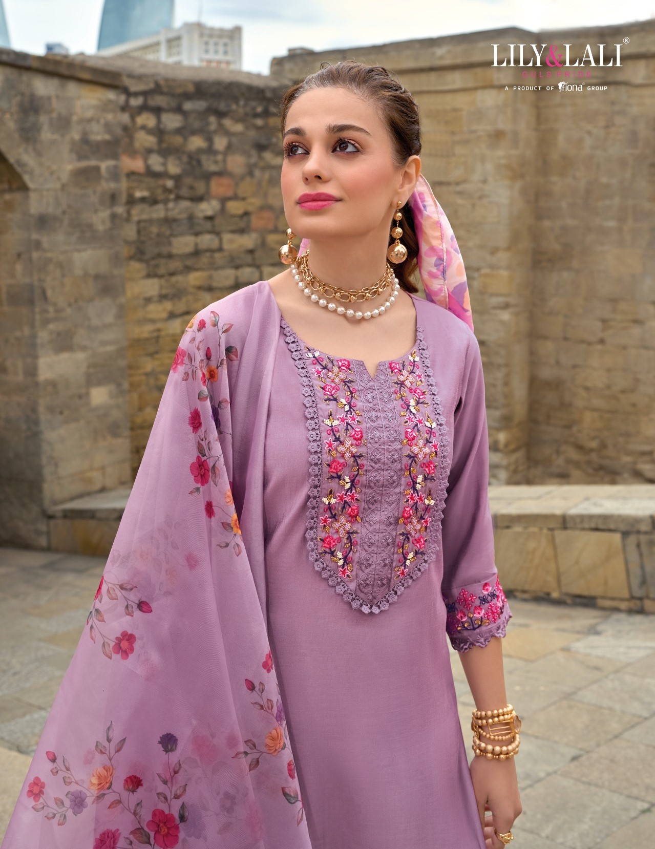 Lily Lali Mahra Embroidery Salwar Kameez Catalog collection 10