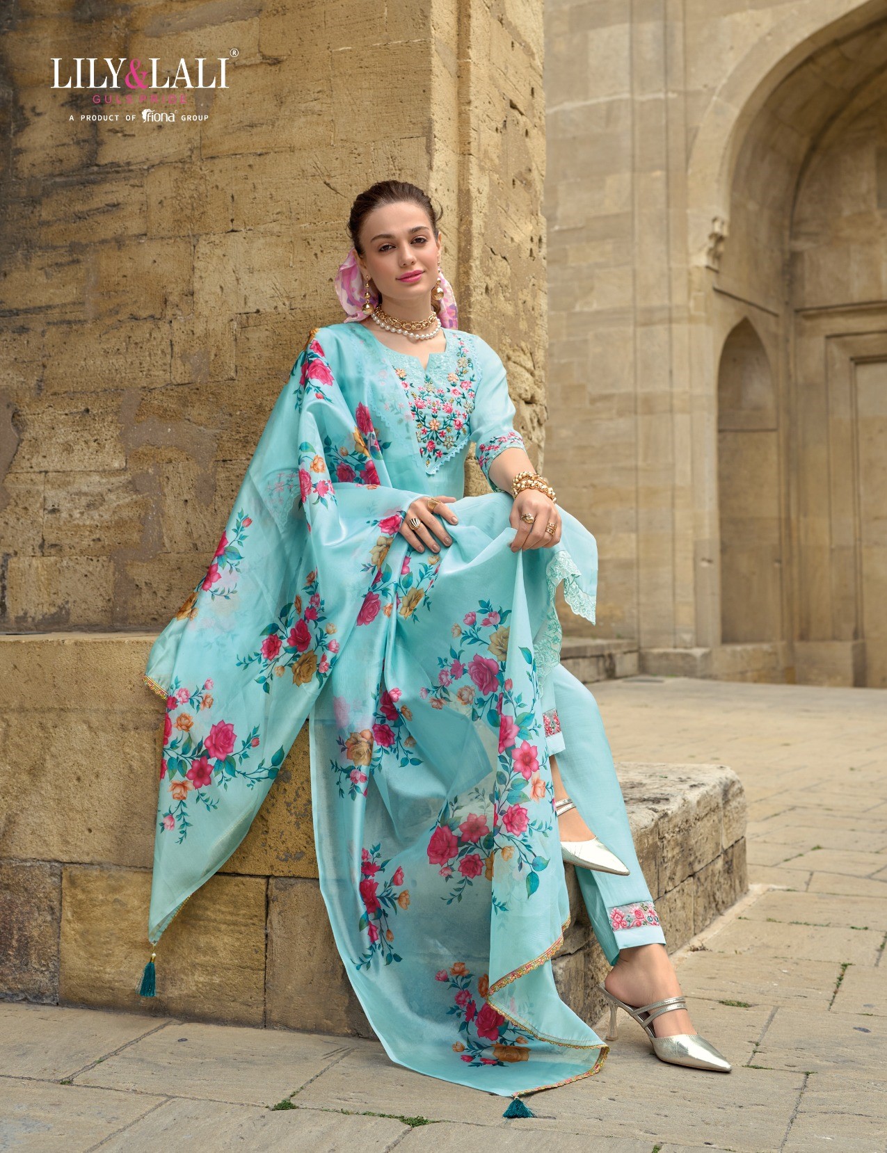 Lily Lali Mahra Embroidery Salwar Kameez Catalog collection 9