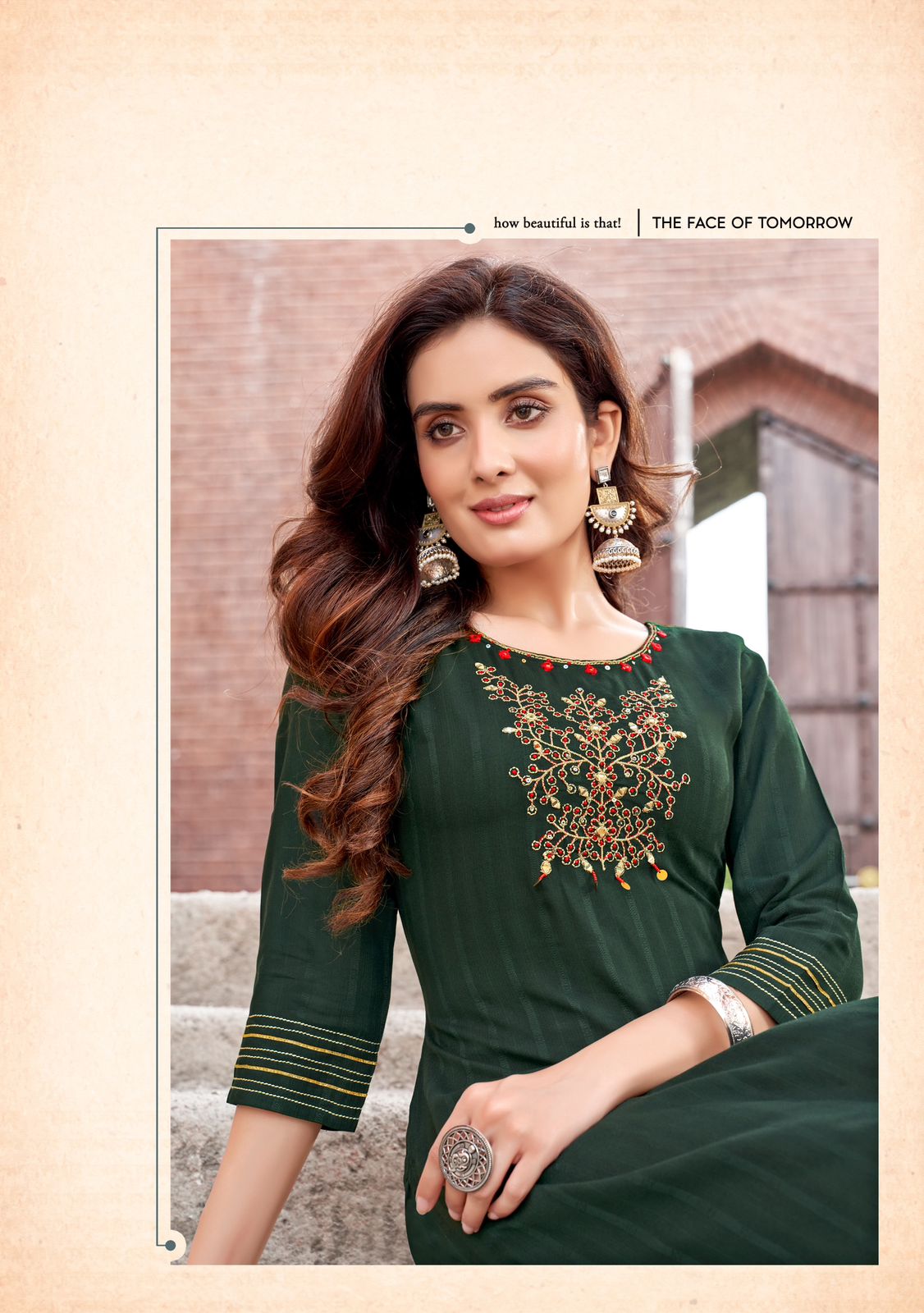 Kadlee Albeli Rayon Kurti Catalog collection 7