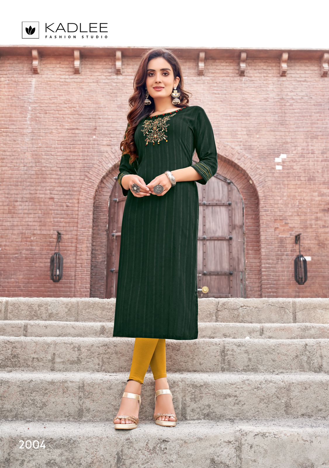 Kadlee Albeli Rayon Kurti Catalog collection 8