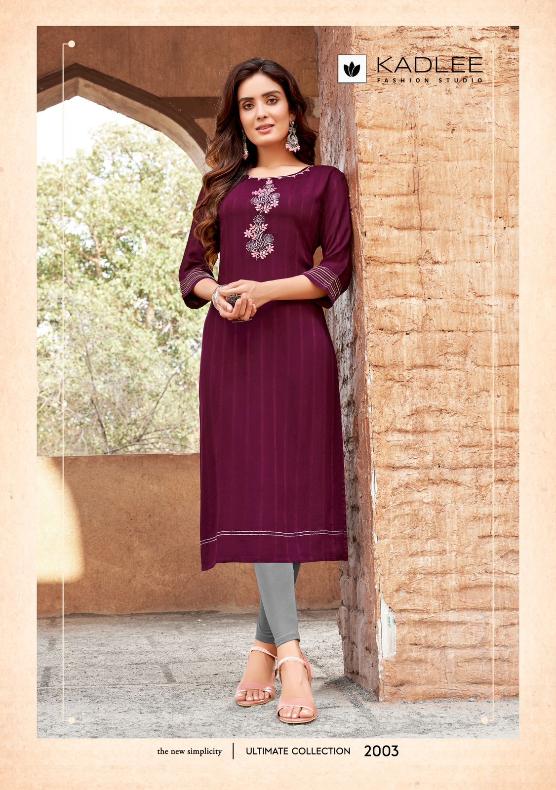 Kadlee Albeli Rayon Kurti Catalog collection 6