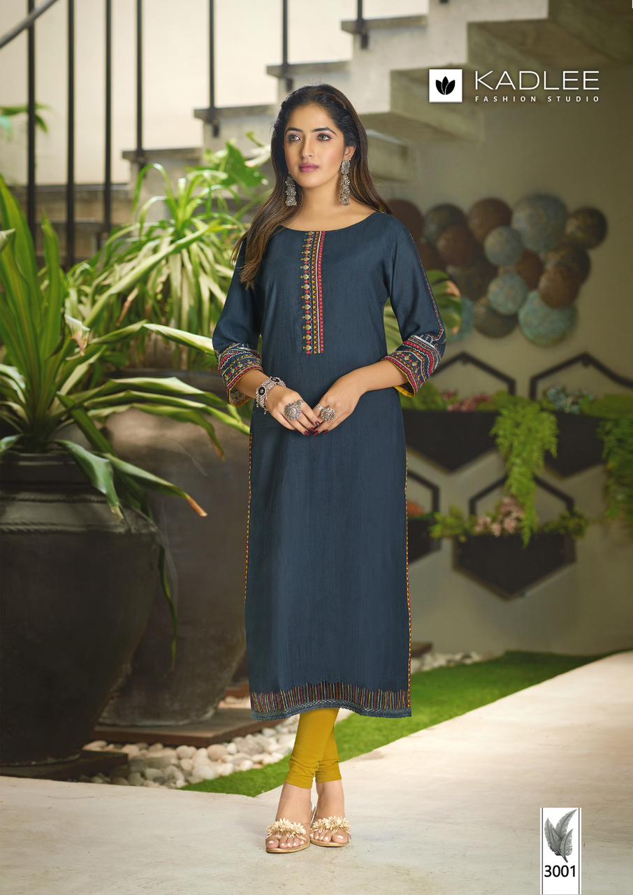 Kadlee Aarvi Designer Kurti Catalog collection 10