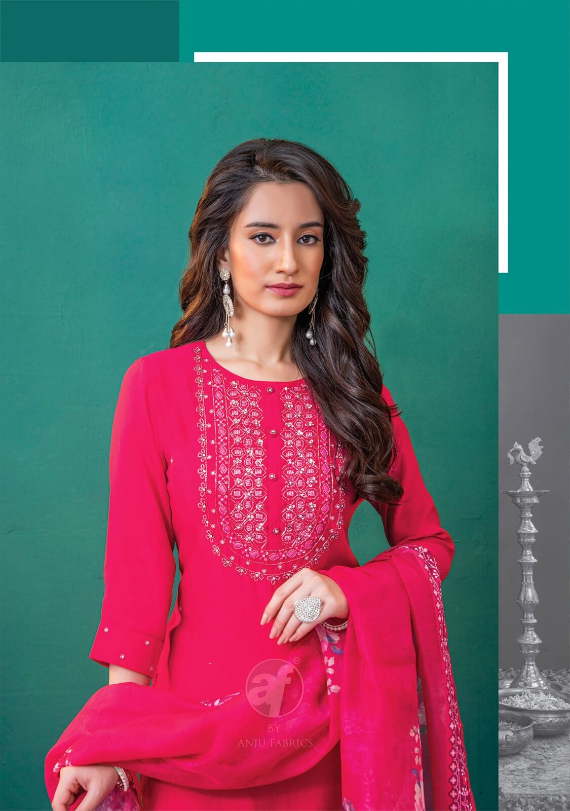 Anju Fabrics Nakhrali Vol 5 Readymade Dress Catalog collection 11