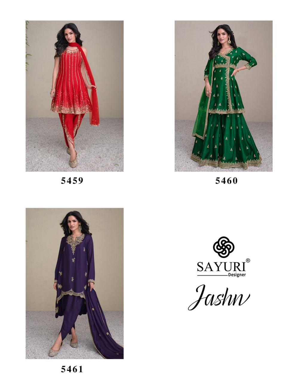 Sayuri Designer Jashn Readymade Dress Catalog collection 12