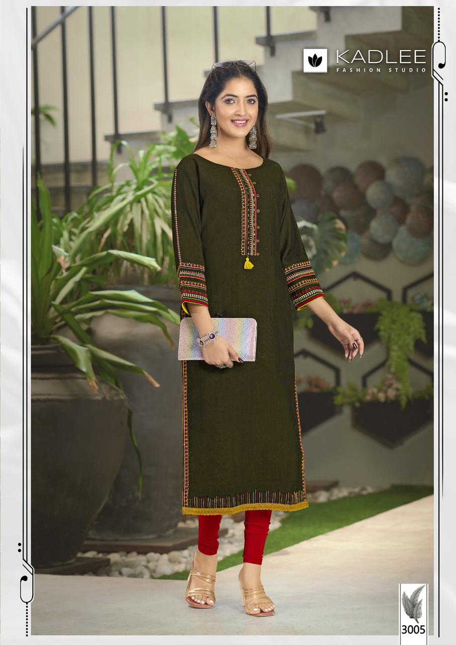 Kadlee Aarvi Designer Kurti Catalog collection 4