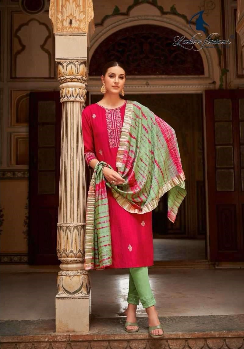 Ladies Flavour Anupama Embroidery Salwar Kameez Catalog collection 2