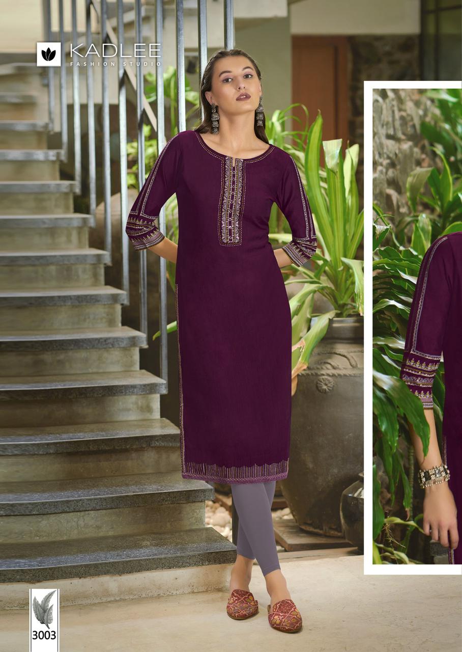 Kadlee Aarvi Designer Kurti Catalog collection 7