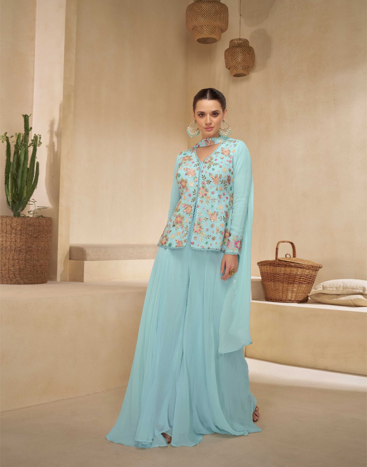 Sayuri Designer Sitara Embroidery Salwar Kameez Catalog collection 6