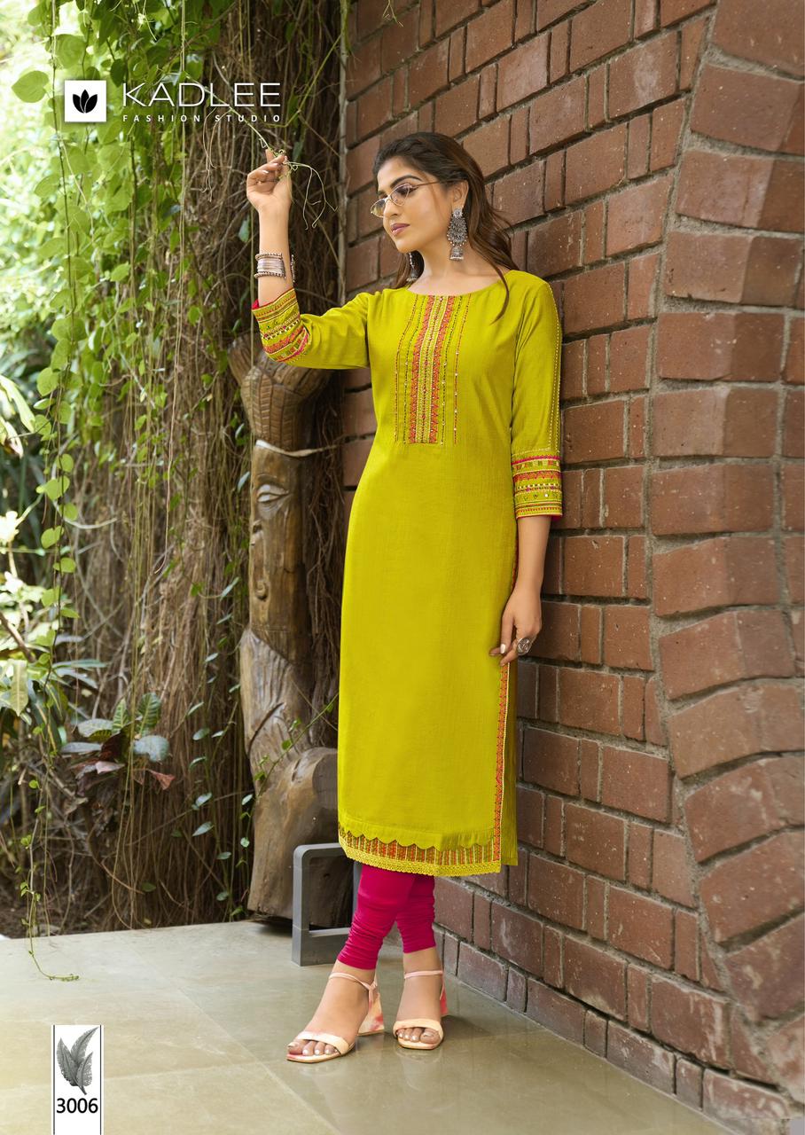 Kadlee Aarvi Designer Kurti Catalog collection 3