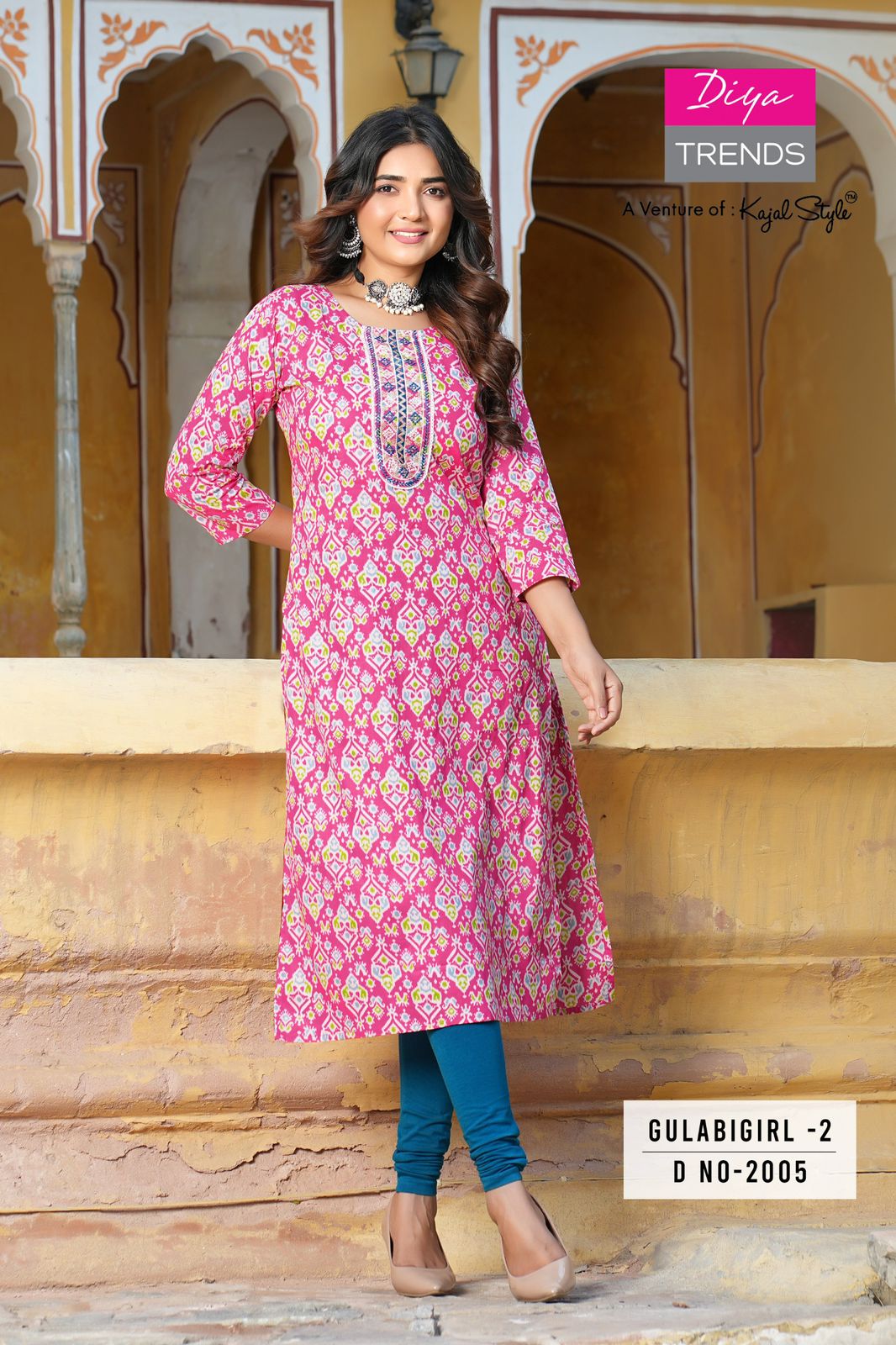 Diya Trends Cotton Kurti Cotton Kurtis Size Set collection 2