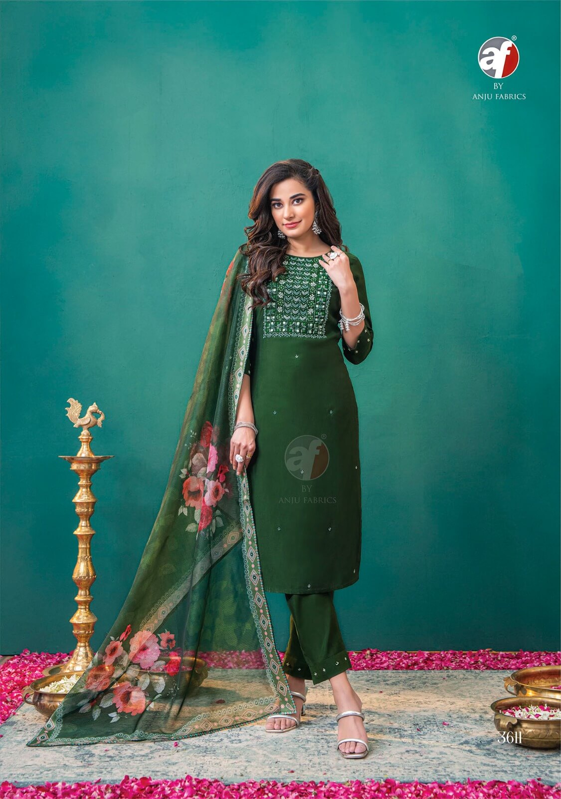 Anju Fabrics Nakhrali Vol 5 Readymade Dress Catalog collection 3