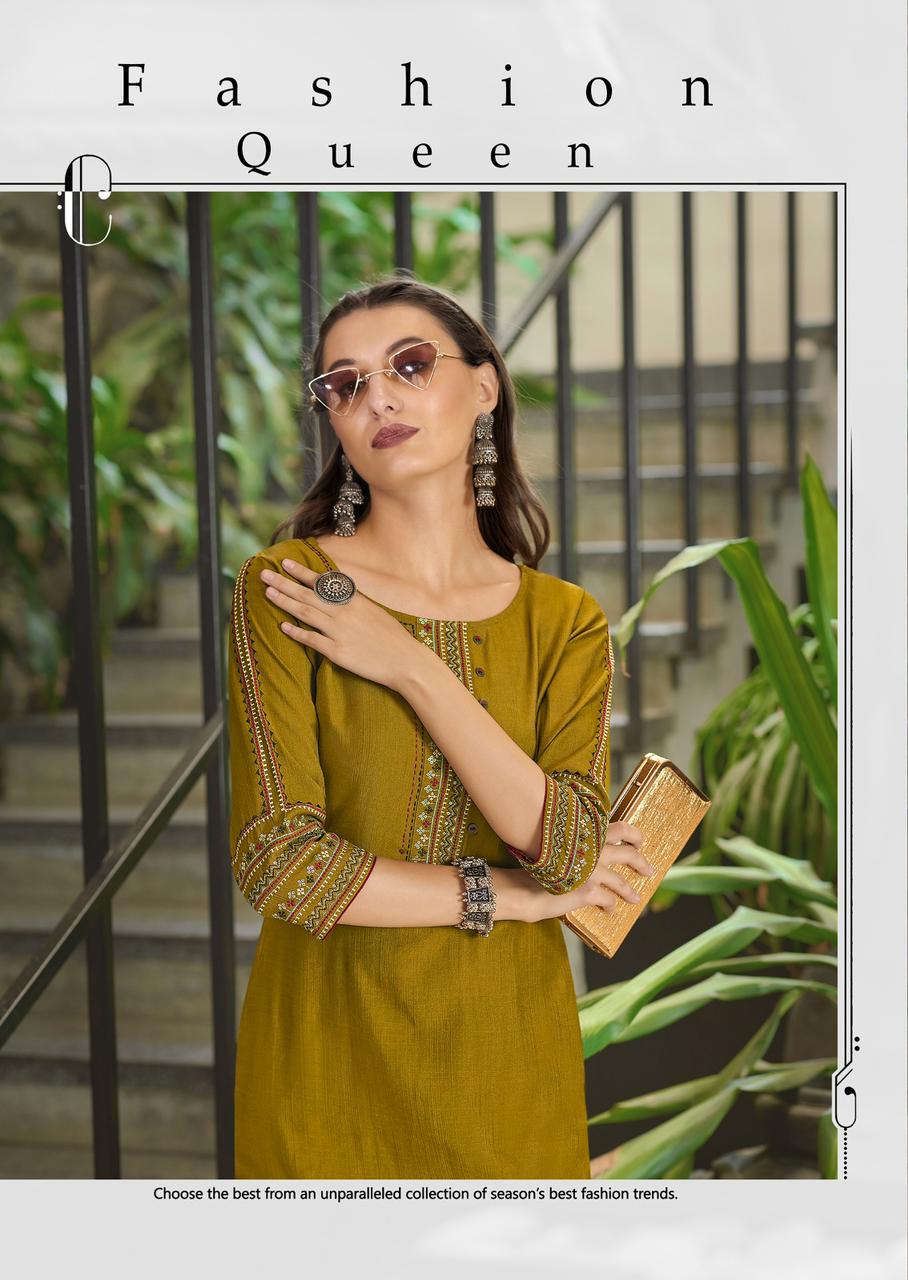 Kadlee Aarvi Designer Kurti Catalog collection 9