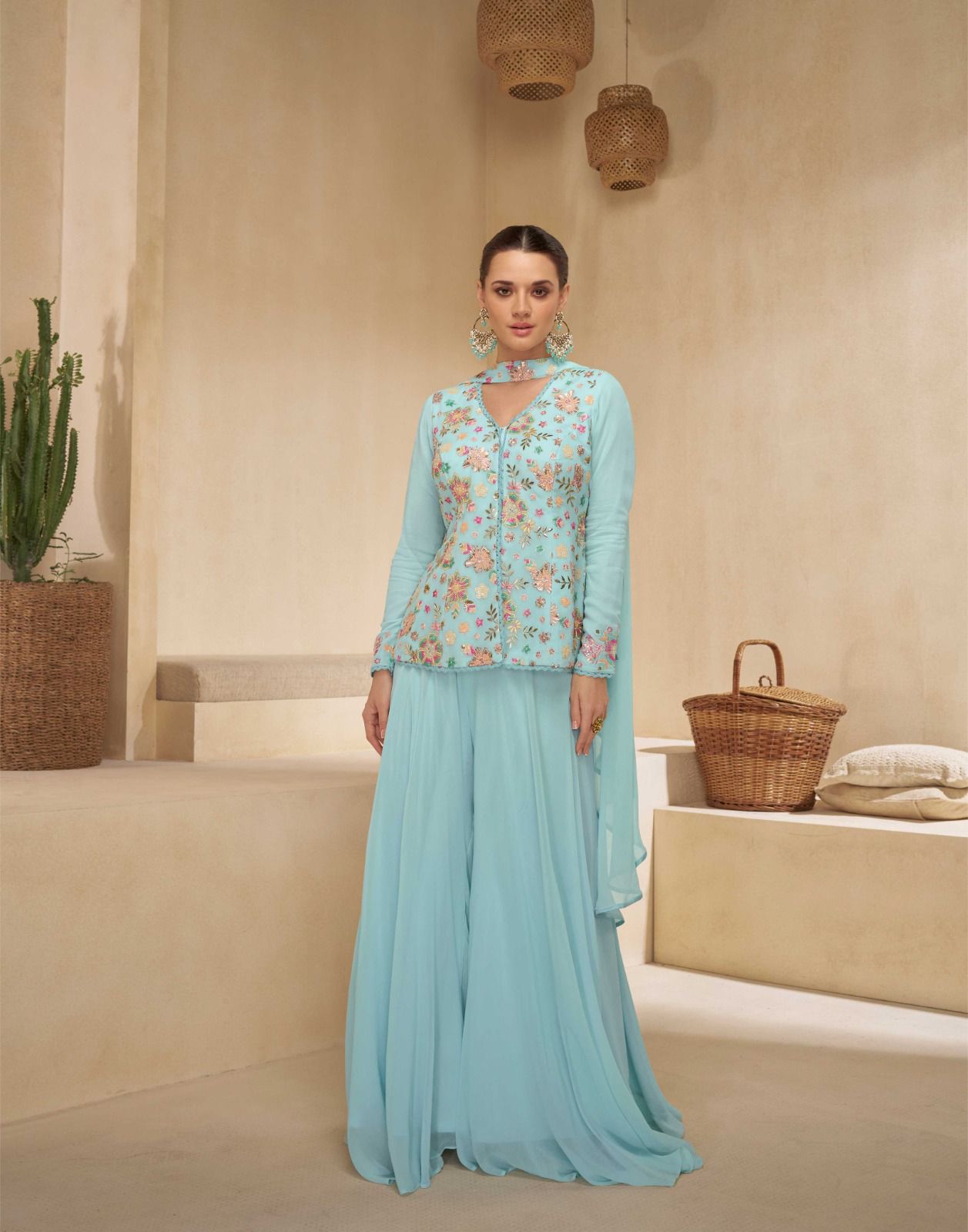 Sayuri Designer Sitara Embroidery Salwar Kameez Catalog collection 4