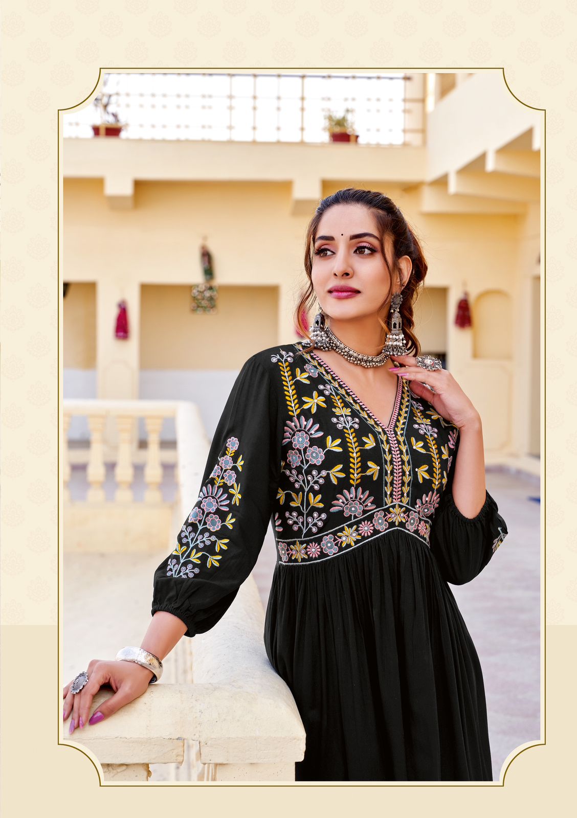 Wooglee Fashion Vedam Rayon Kurti Catalog collection 7