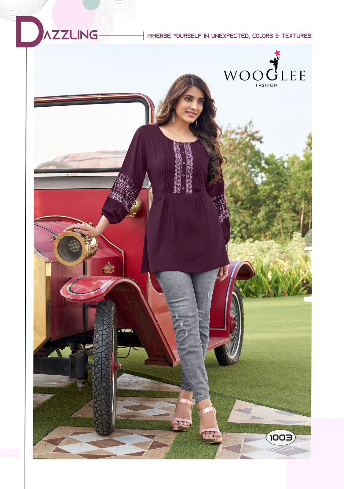 Wooglee Fashion Zoya Rayon Kurti Catalog collection 5