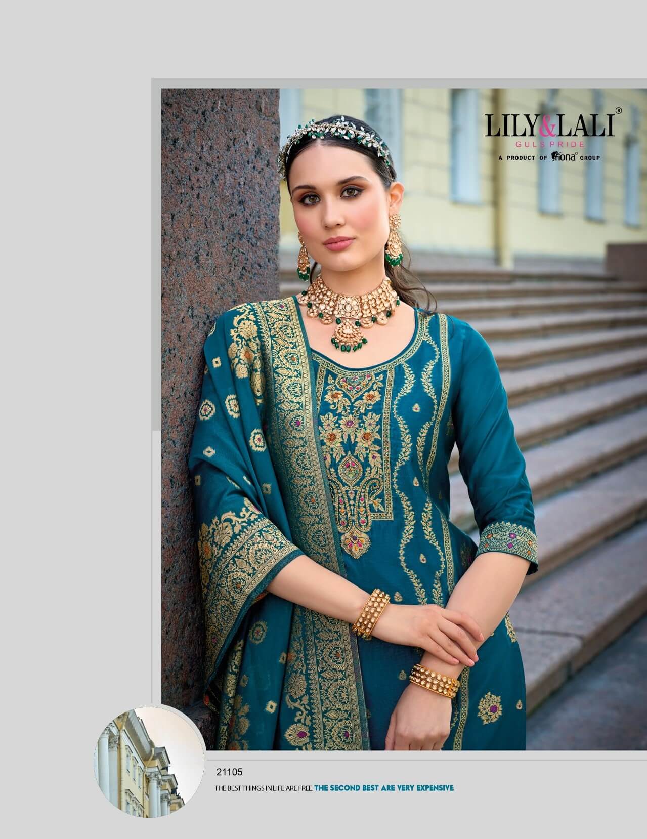 Lily Lali Silkyness Vol 2 Readymade Dress Catalog collection 12