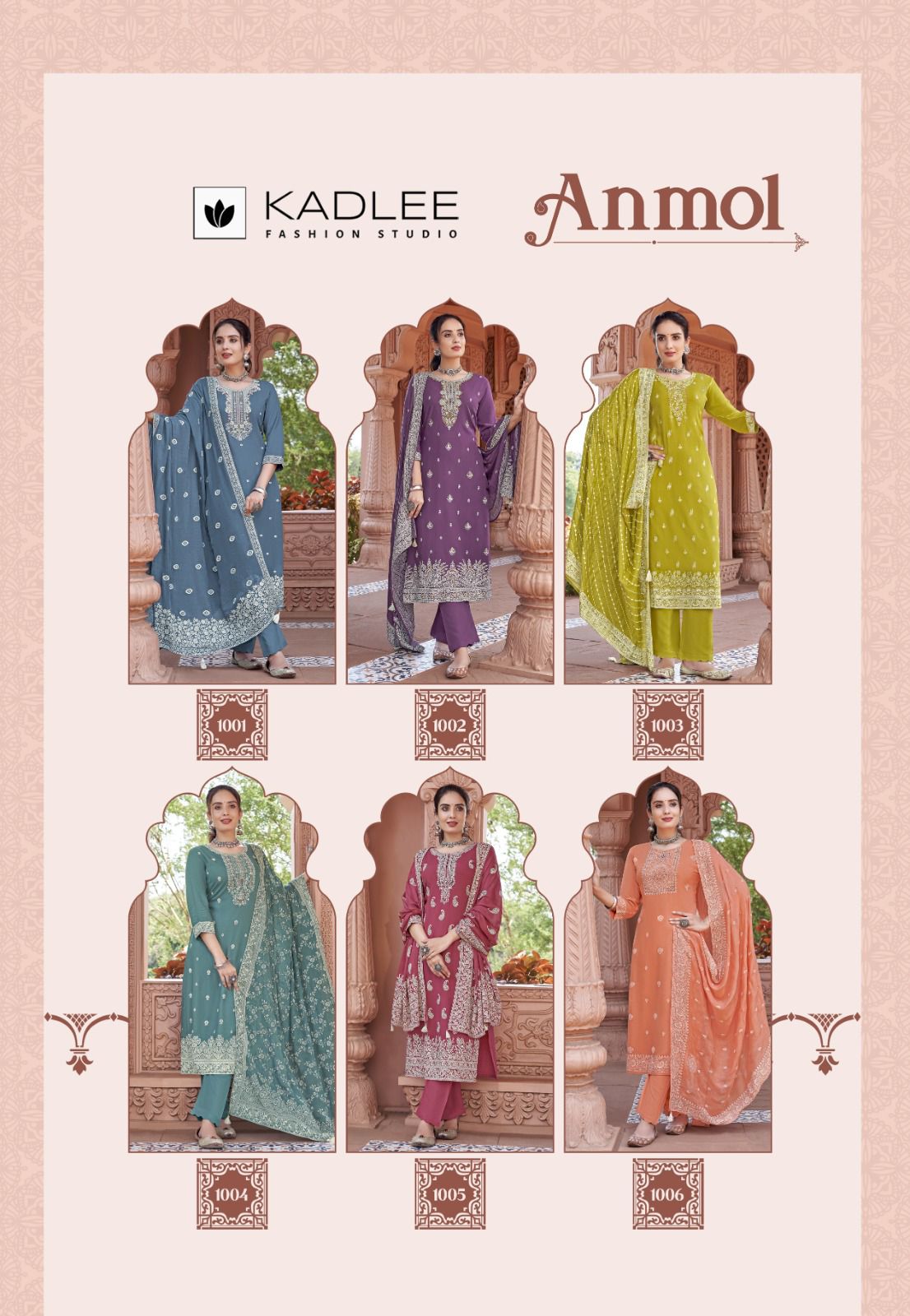 Kadlee Anmol Printed Salwar Kameez Catalog collection 2