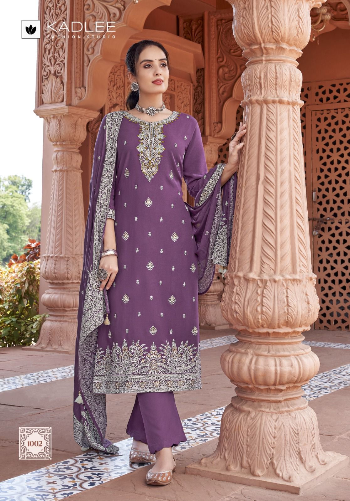 Kadlee Anmol Printed Salwar Kameez Catalog collection 7