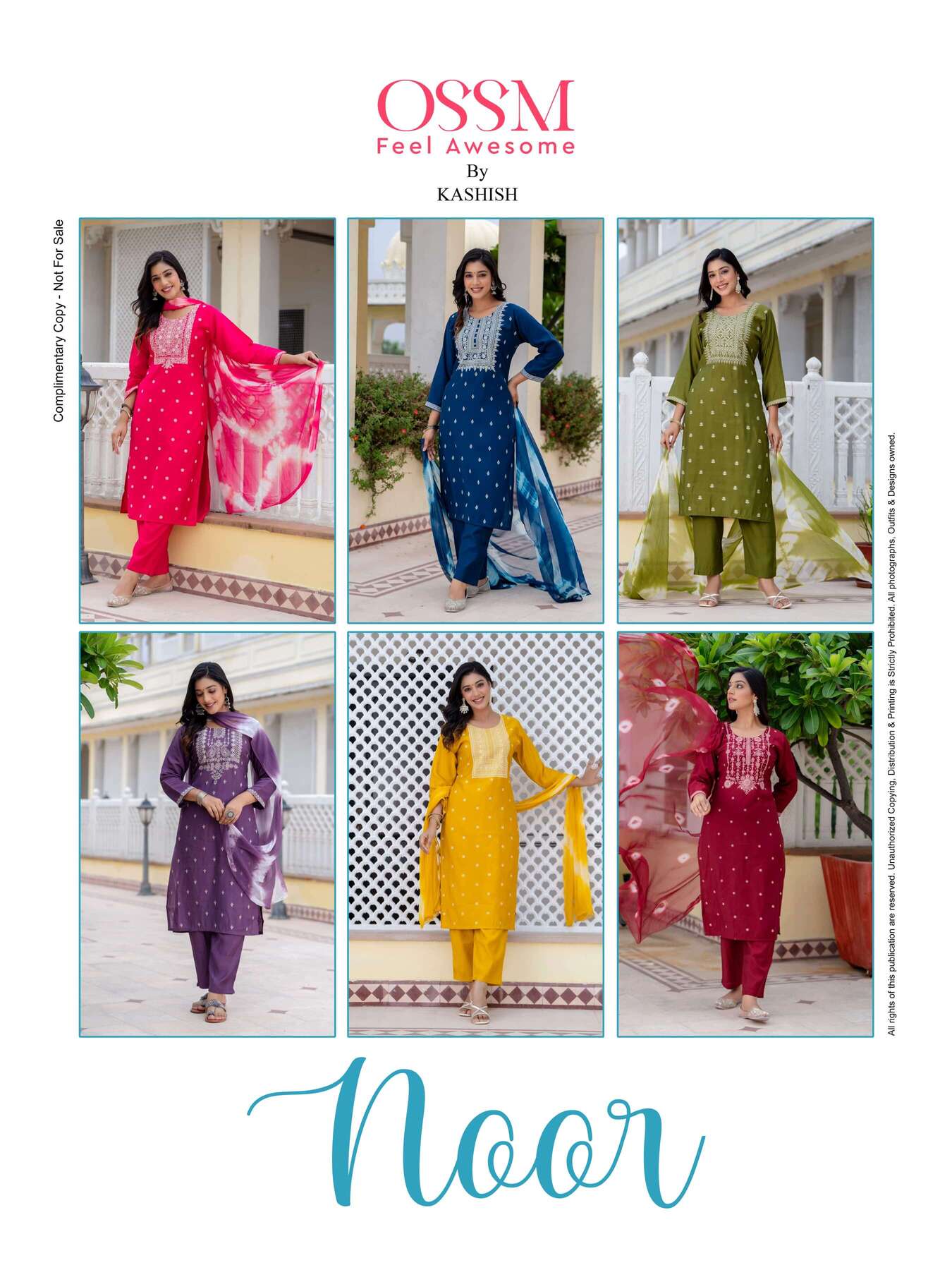 Ossm Noor Readymade Dress Catalog collection 7