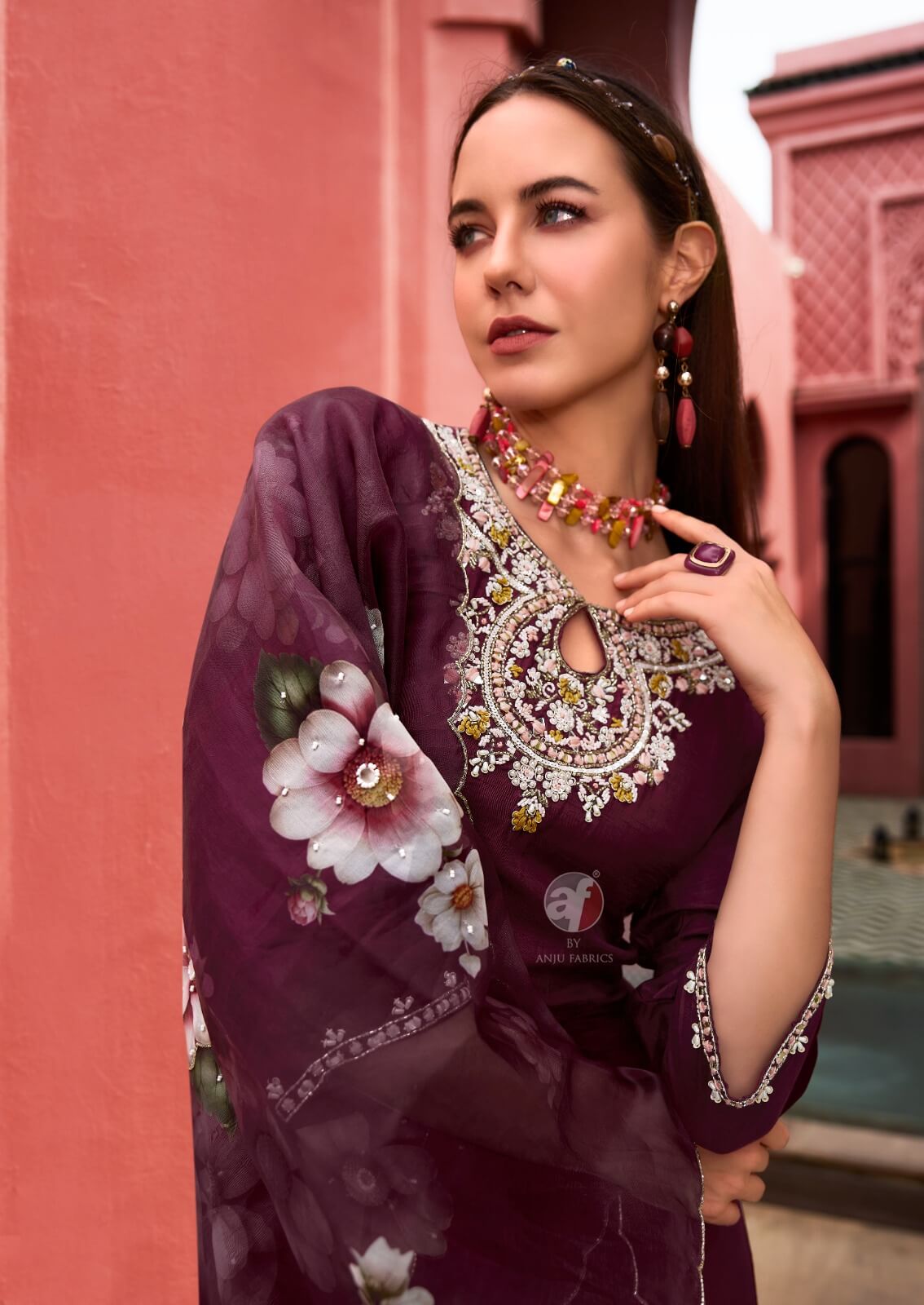 Anju Fabrics Shehnai Vol 8 Readymade Dress Catalog collection 14