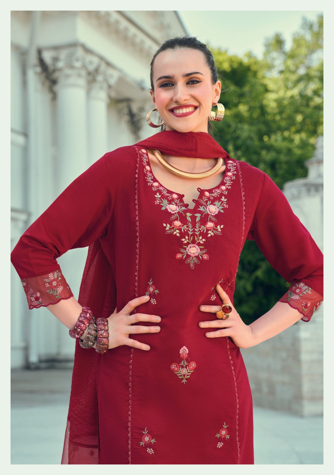 Lady Leela Iqra Embroidery Salwar Kameez Catalog collection 10