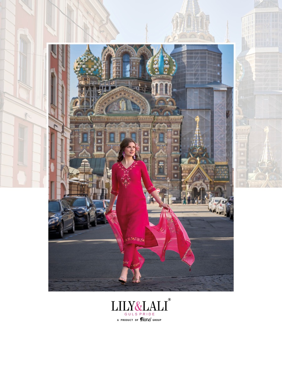 Lily Lali Srivalli Embroidery Salwar Kameez Catalog collection 1