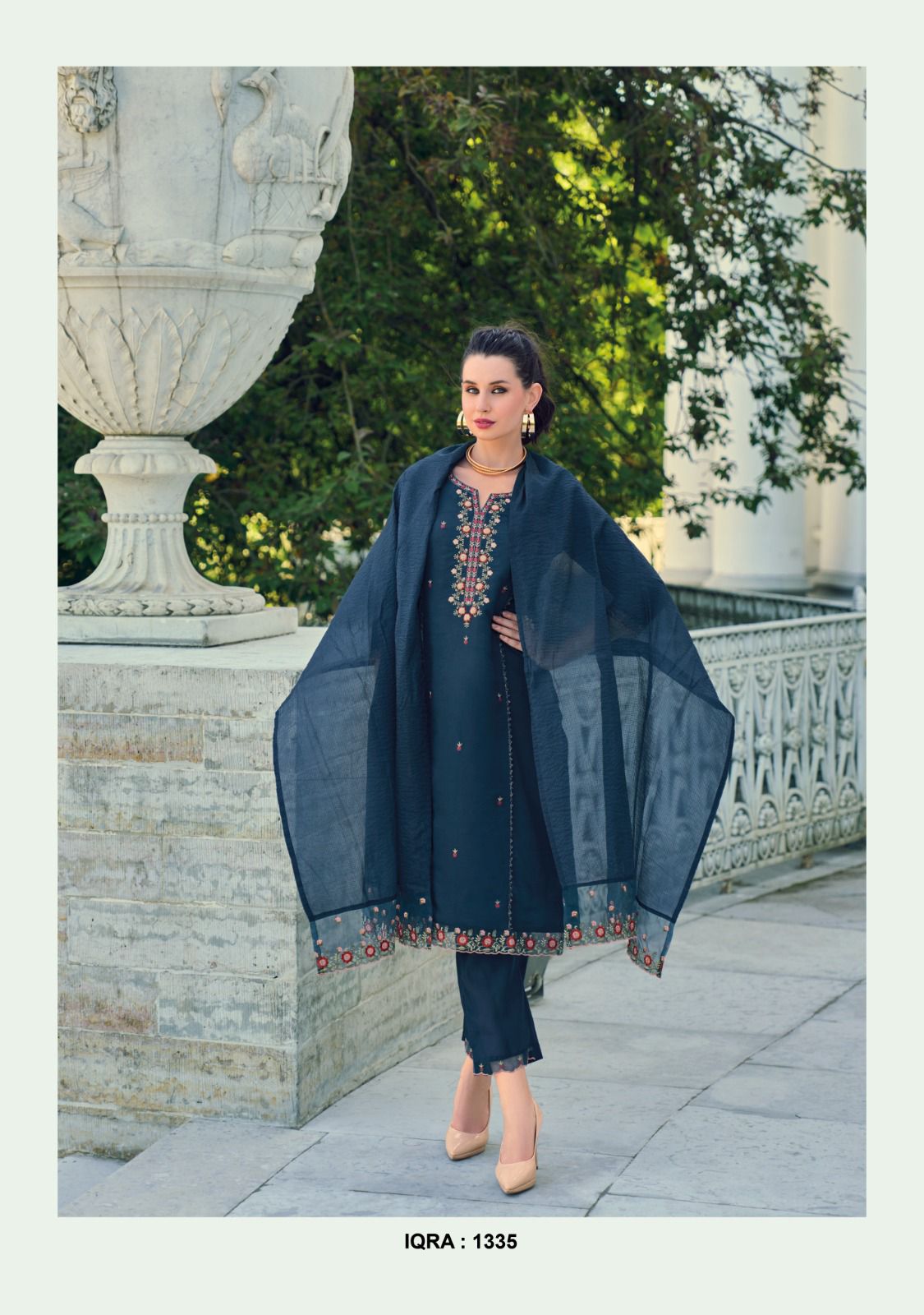 Lady Leela Iqra Embroidery Salwar Kameez Catalog collection 13