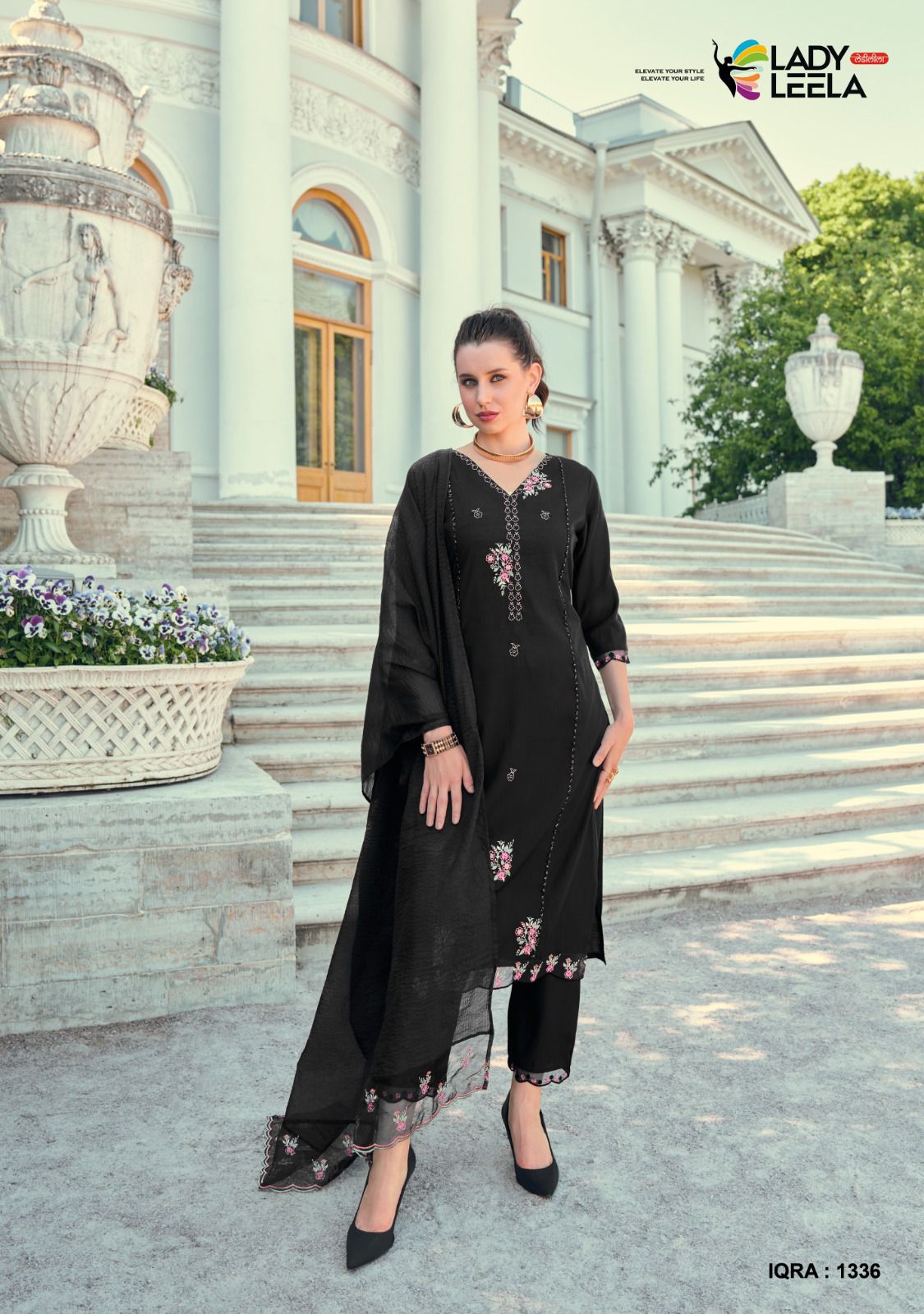 Lady Leela Iqra Embroidery Salwar Kameez Catalog collection 1