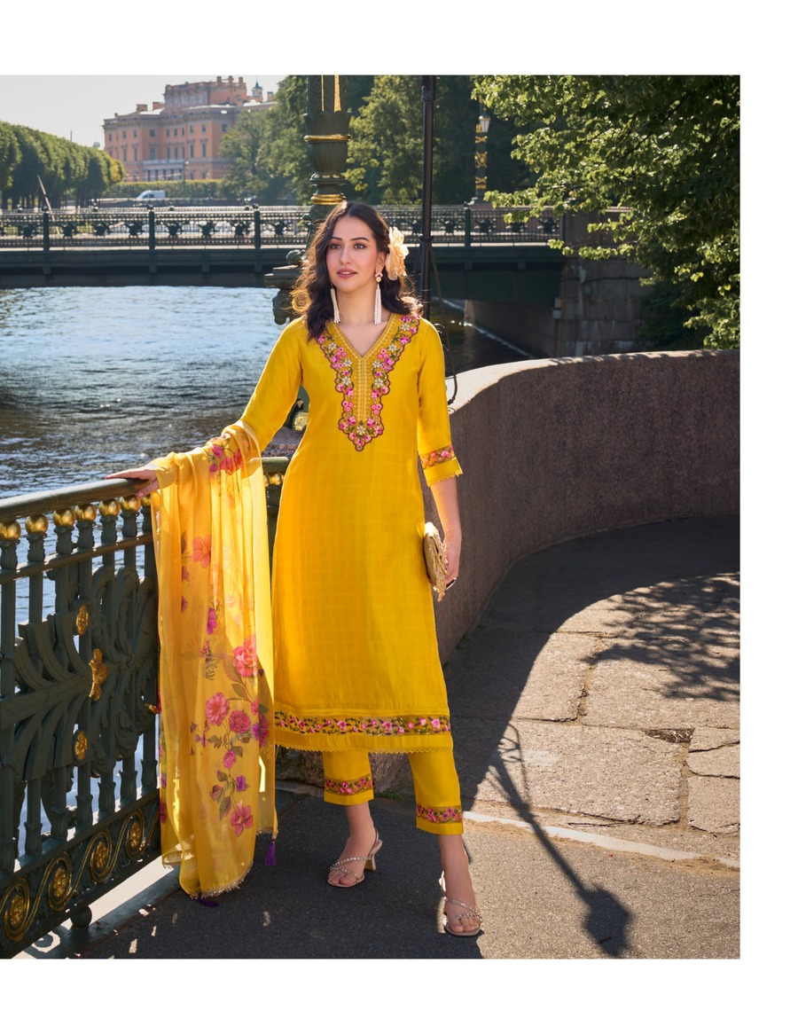 Lily Lali Srivalli Embroidery Salwar Kameez Catalog collection 12