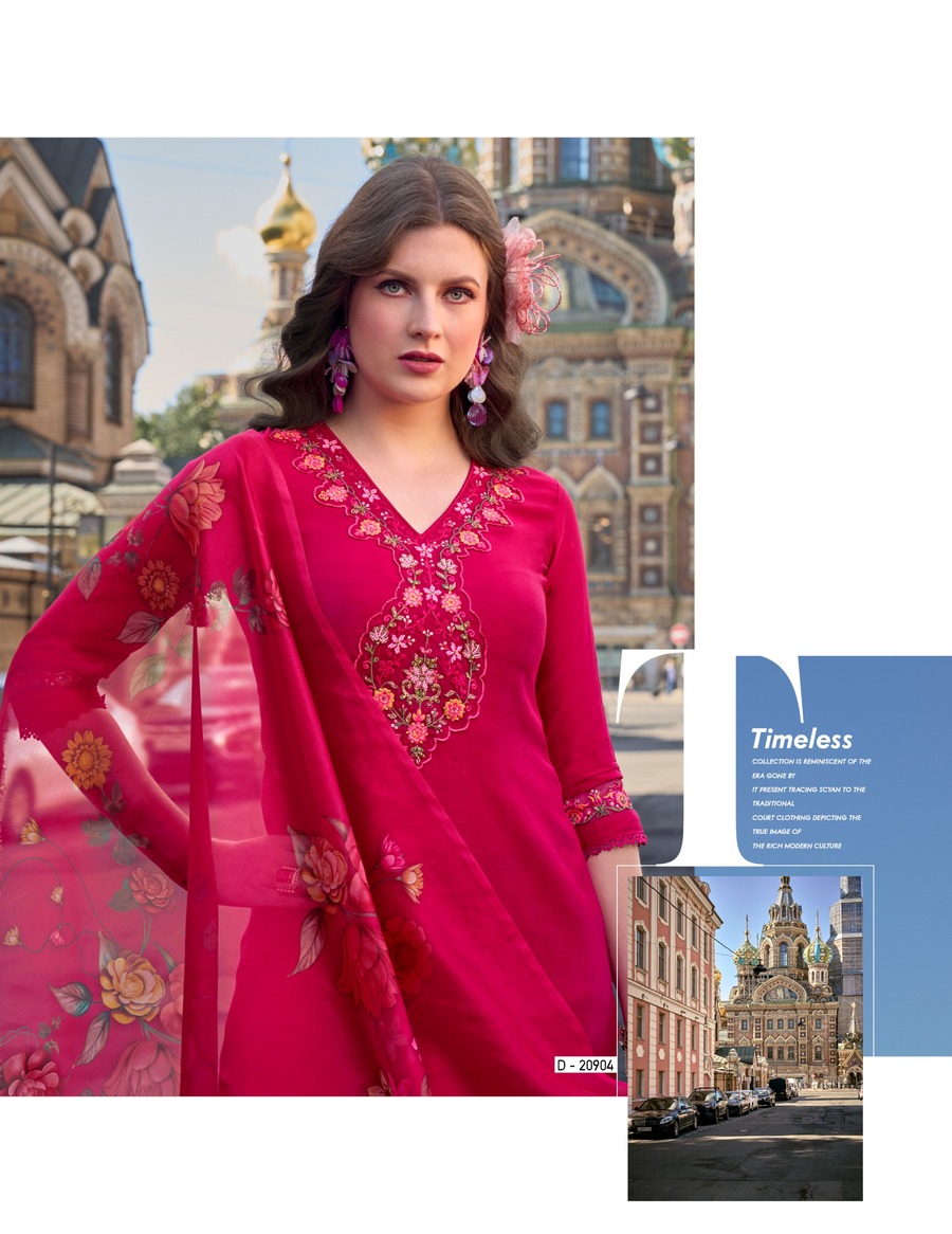 Lily Lali Srivalli Embroidery Salwar Kameez Catalog collection 11