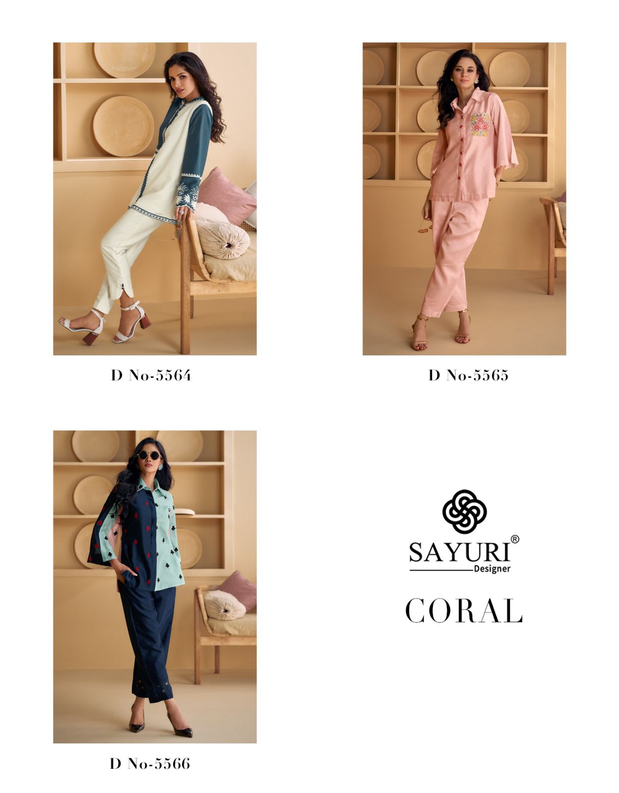 sayuri Designer Coral Western Wear Catalog collection 12