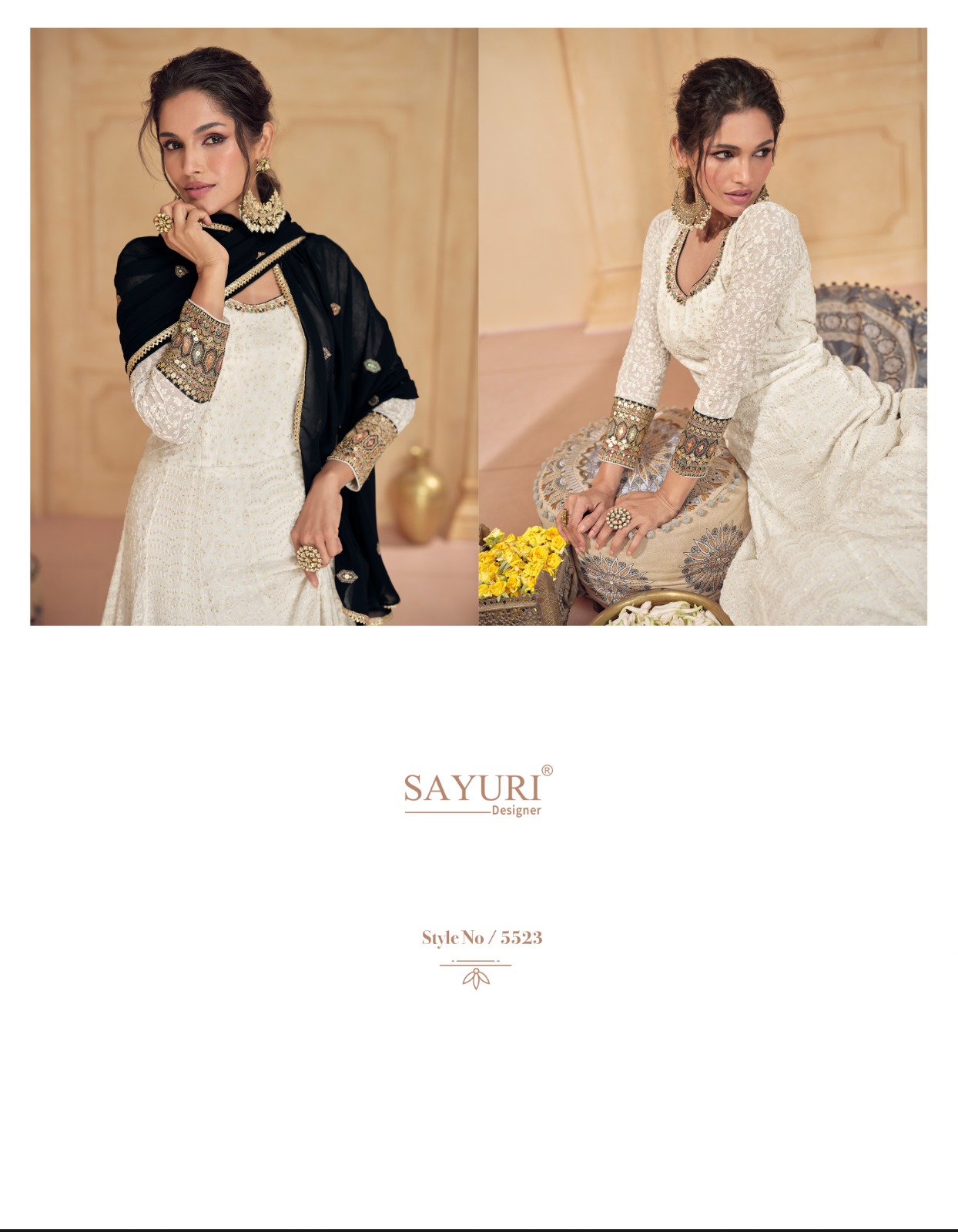 Sayuri Designer Dastoor Gowns Catalog collection 3