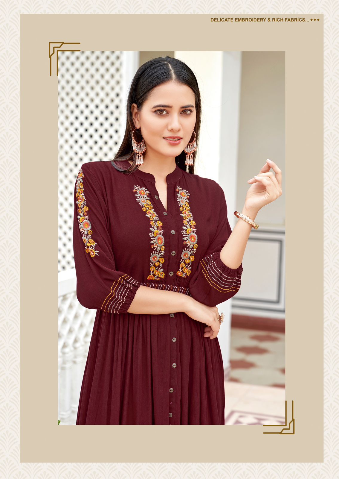 Kadlee Aashmin Rayon Kurti Catalog collection 8