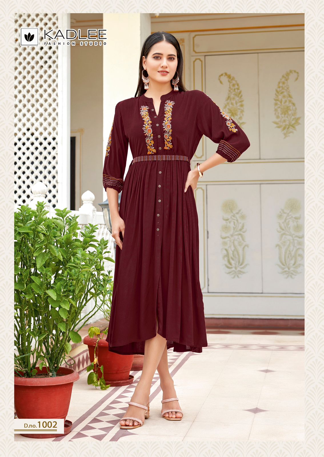 Kadlee Aashmin Rayon Kurti Catalog collection 7