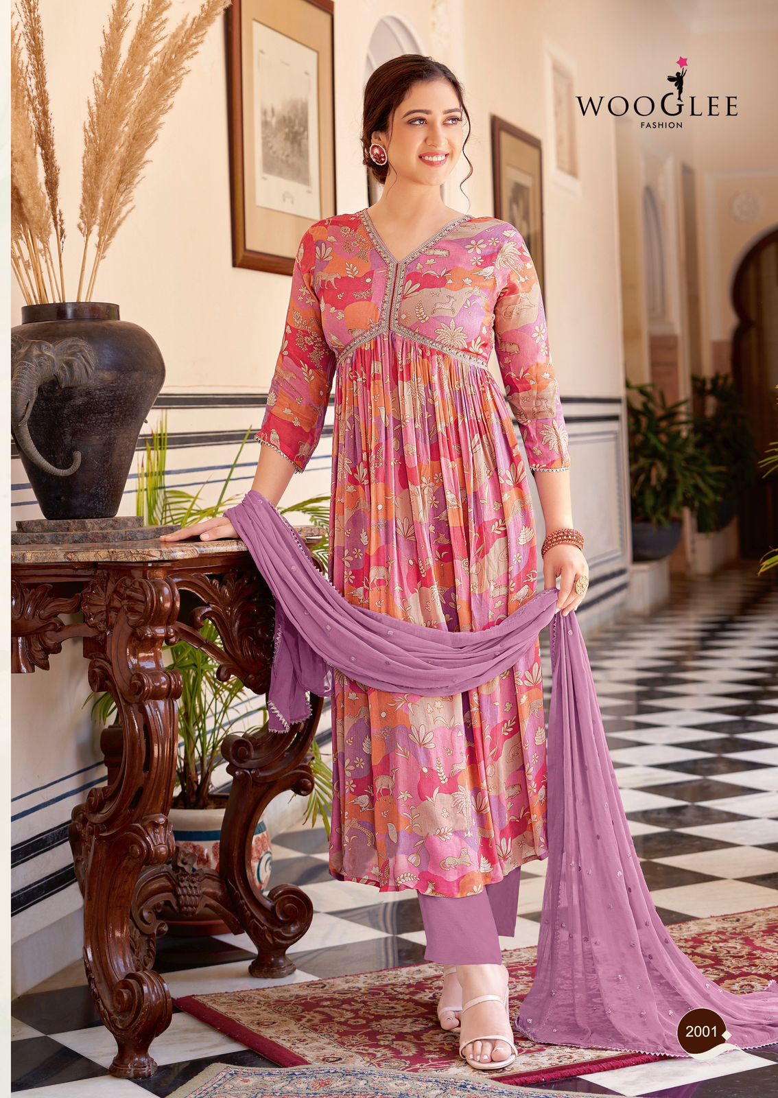 Wooglee Aarushi Printed Salwar Kameez Catalog collection 3