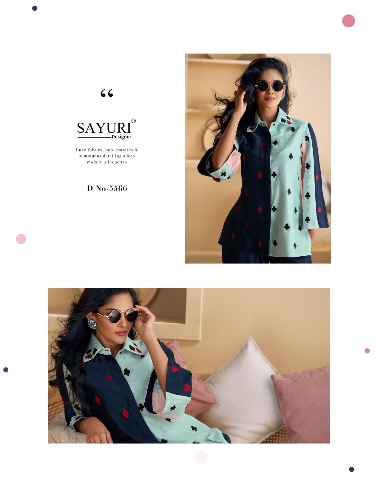 sayuri Designer Coral Western Wear Catalog collection 1