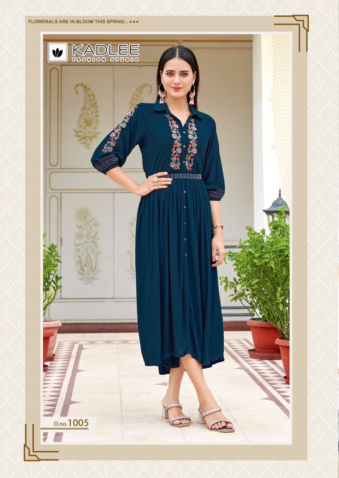 Kadlee Aashmin Rayon Kurti Catalog collection 5