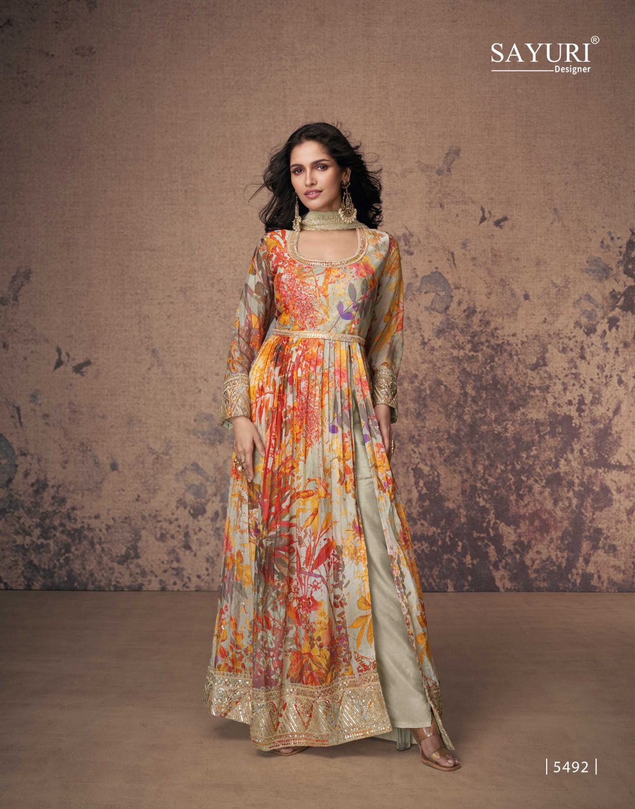 Sayuri Designer Anamika Wedding Party Salwar Suits Catalog collection 10