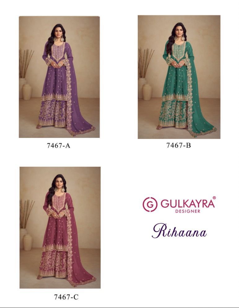 GulKayra Rihaana Designer Wedding Party Salwar Suits Catalog collection 1