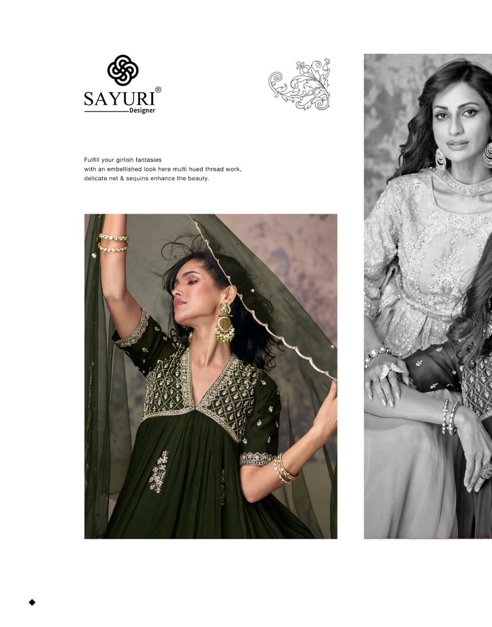 Sayuri Designer Aroma Salwar Suits Catalog collection 8