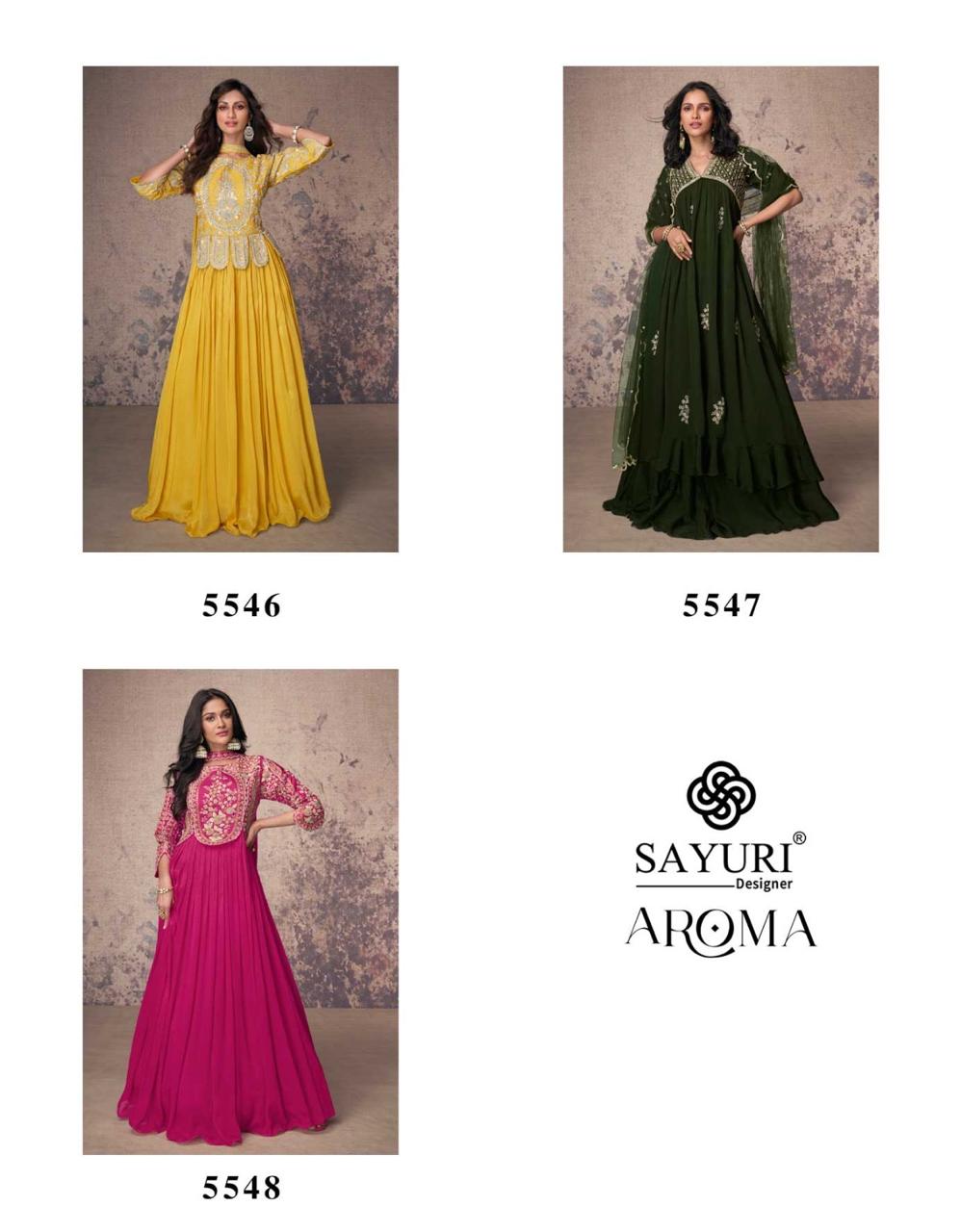 Sayuri Designer Aroma Salwar Suits Catalog collection 10