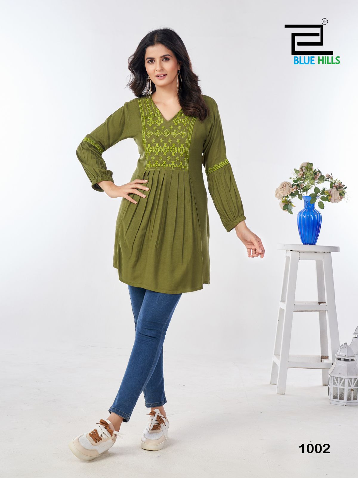 Blue Hills Manu Bhaker Ladies Tops Catalog collection 8