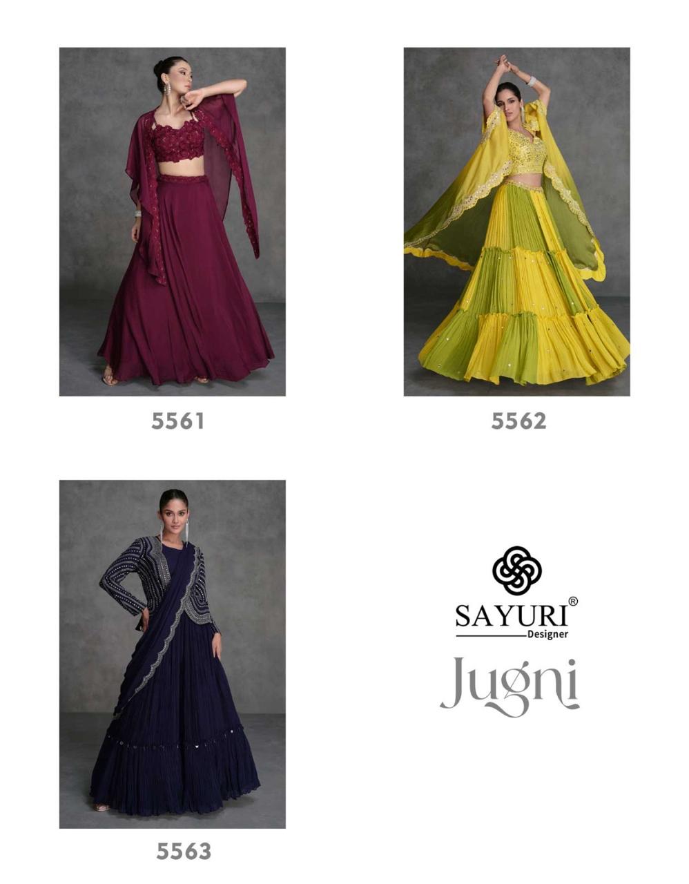 Sayuri Designer Jugni Wedding Party Salwar Suits Catalog collection 1