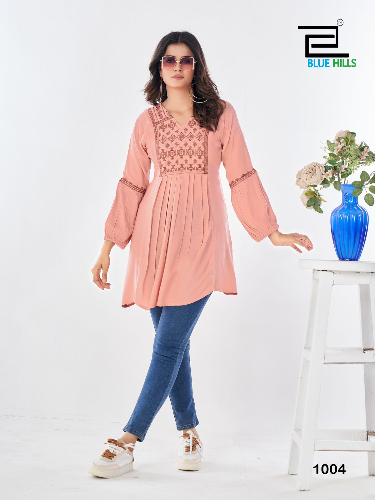 Blue Hills Manu Bhaker Ladies Tops Catalog collection 2