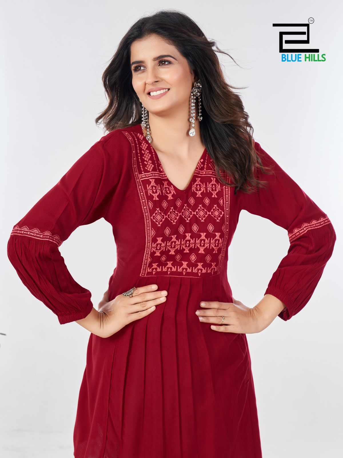 Blue Hills Manu Bhaker Ladies Tops Catalog collection 7